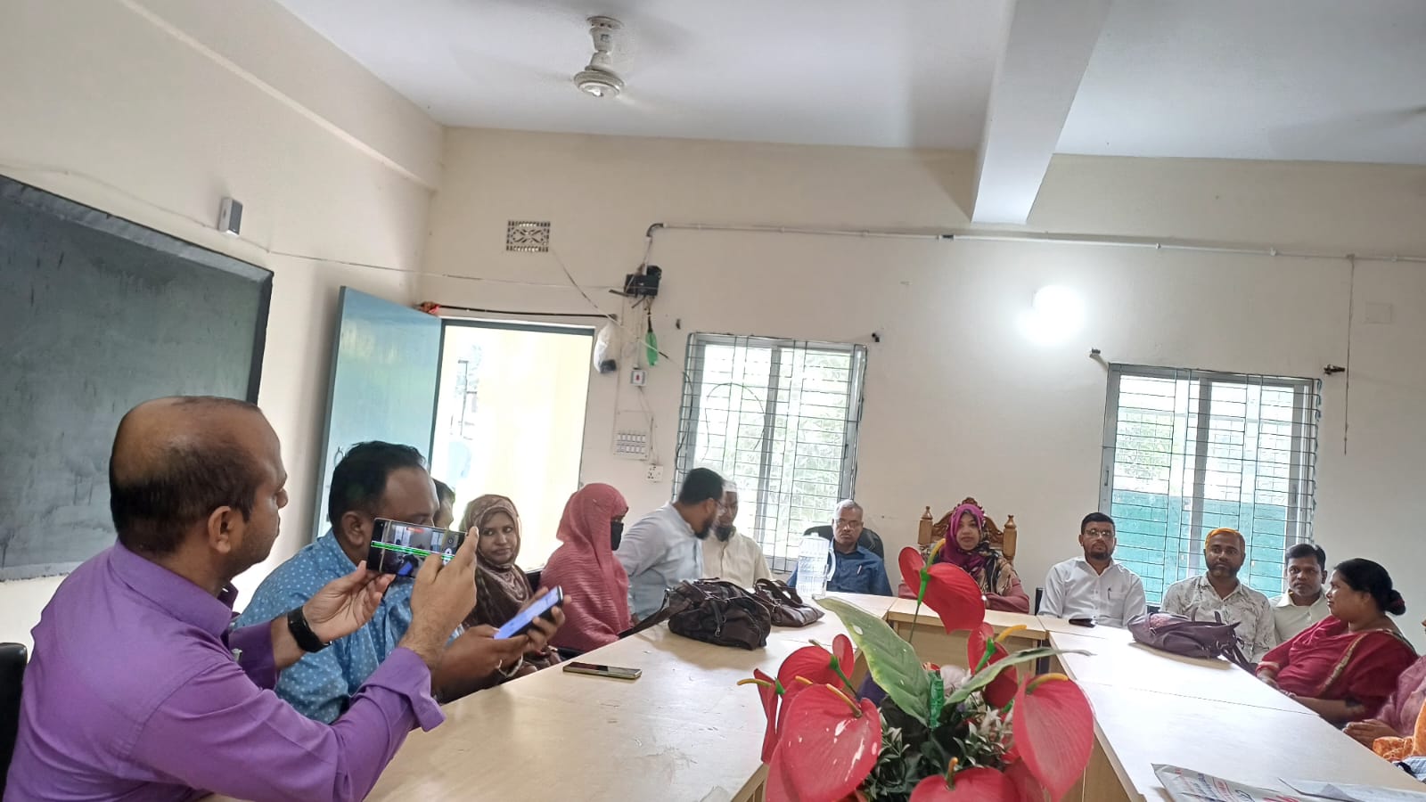 Prayer and discussion program on the occasion of the July Uprising Day on August 5th. - Chilarchar Govt. Degree College, Madaripur Sadar, Madaripur